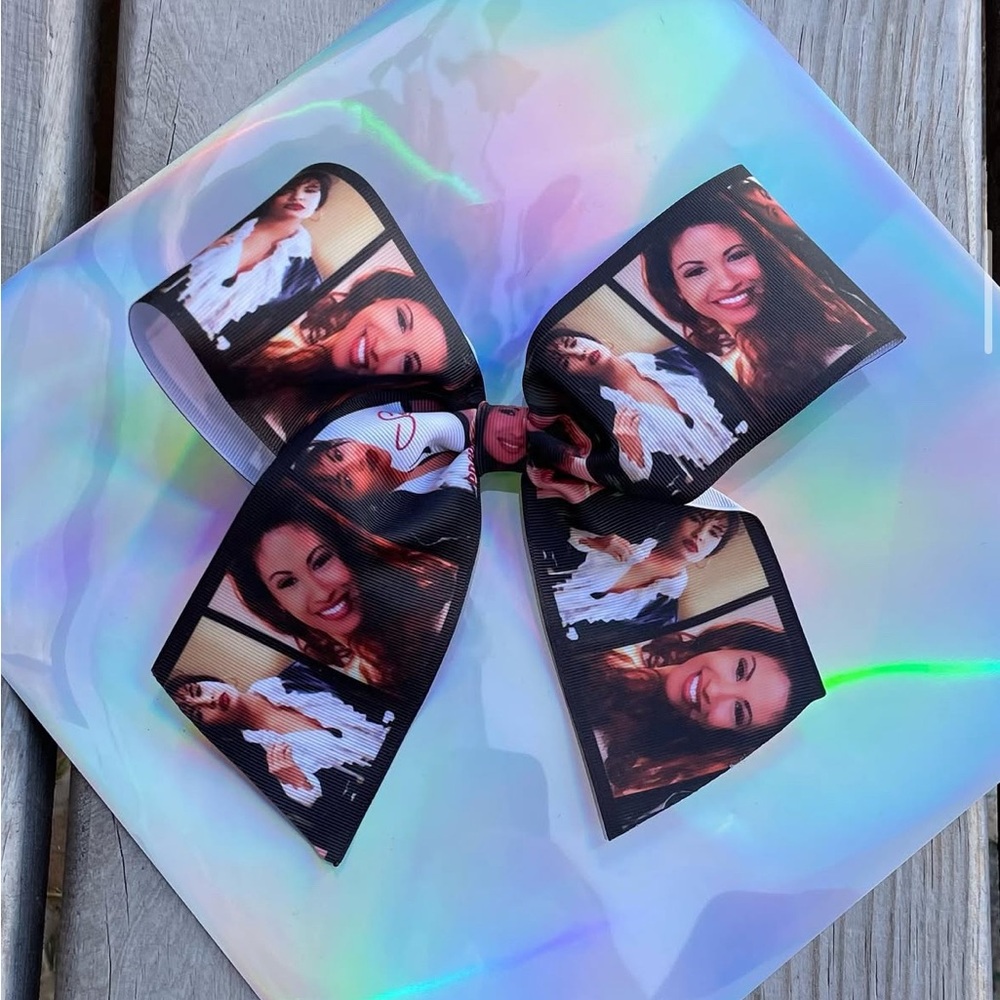 Personalized Photo Hair Bow